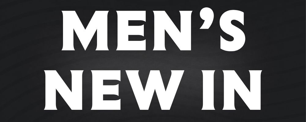 Men's New In