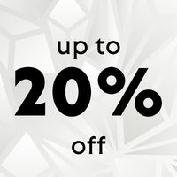Up to 20% off