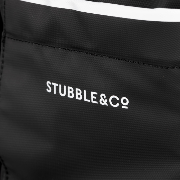 Oxford & Cambridge Black Lined Roll Top Bag