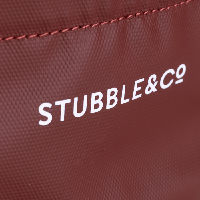 Oxford & Cambridge lined Earth Red Roll Top Bag