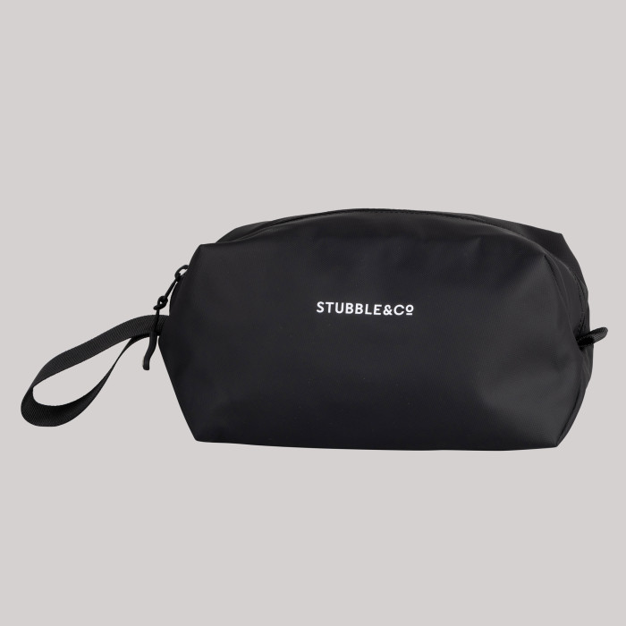 Oxford & Cambridge Black lined Wash Bag