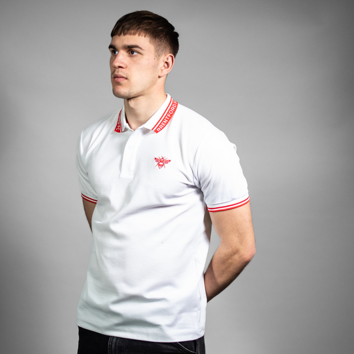 Brentford Jacquard Bee Polo