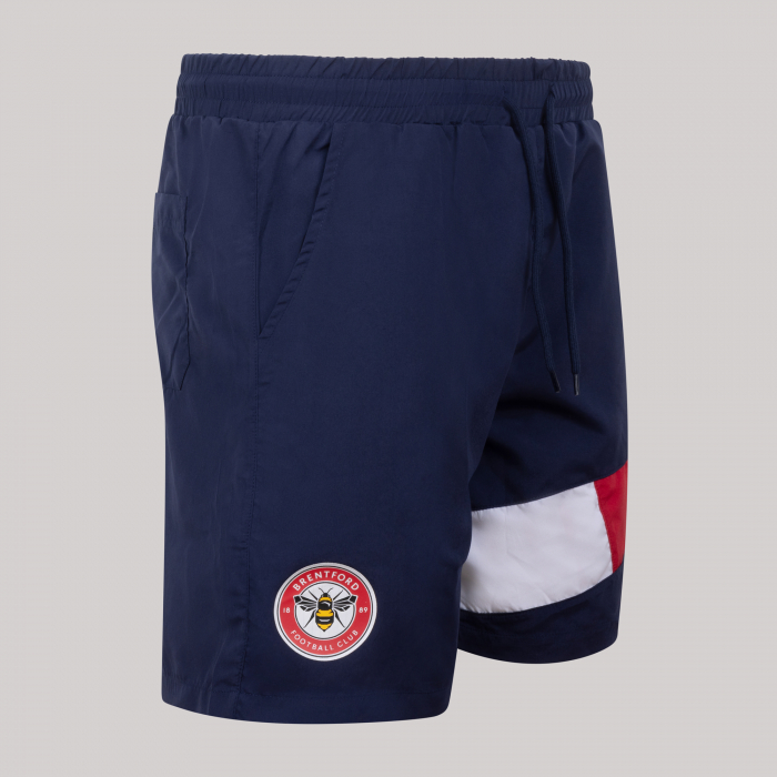 Brentford Double Stripe Swim Shorts