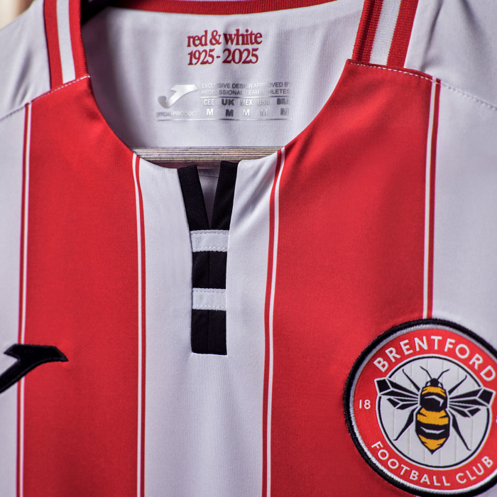 25/26 Brentford Junior Replica Home Shirt