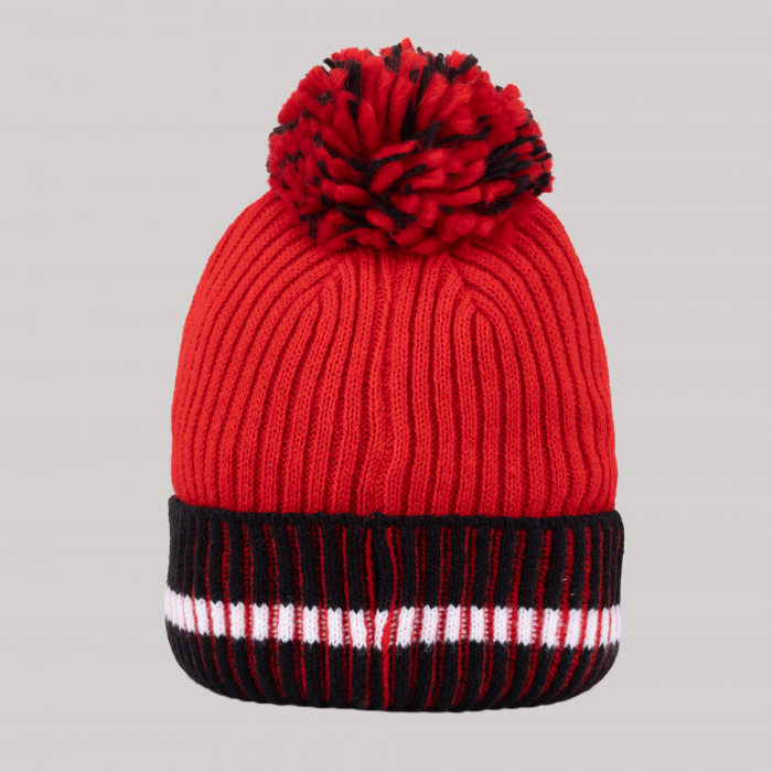 Brentford Jr Crest Bobble Beanie 24