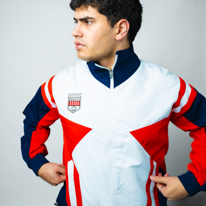 Brentford 90s Retro Drill Top