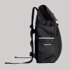 Oxford & Cambridge Black Lined Roll Top Bag