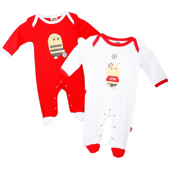 2 Pack Character Sleepsuit