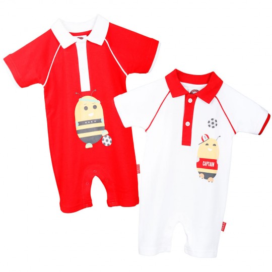 2 Pack Character Romper