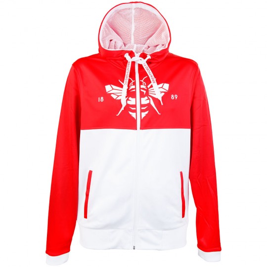 1889 Collection Contrast Zip Hoody