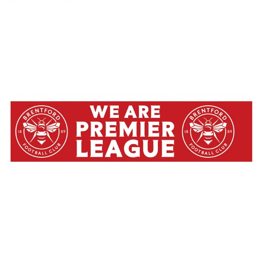 We Are Premier League Car Sticker