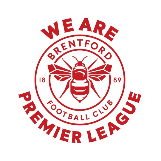 We Are Premier League Single Crest Car Sticker