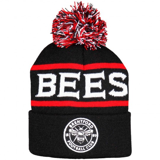 brentford fc beanie