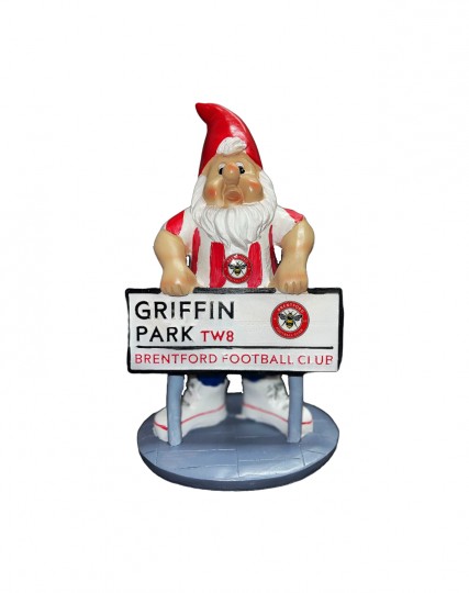 Griffin Park Street Sign Gnome