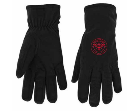 Junior Crest Fleece Gloves