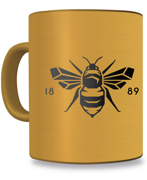 1889 Logo Gold Mug
