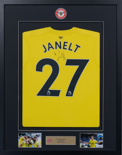 Vitaly Janelt Signed Away Shirt  Frame 21/22