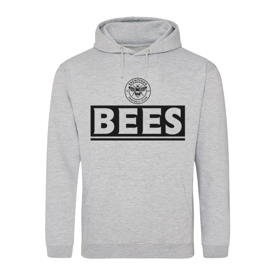 Brentford Crest Bees Hoody