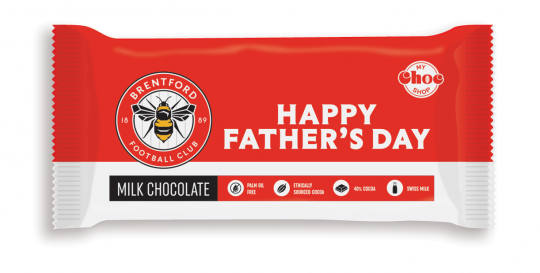 Brentford Fathers Day Chocolate Bar