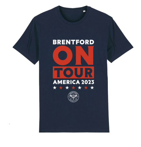 Bees in the USA Brentford On Tour Tee