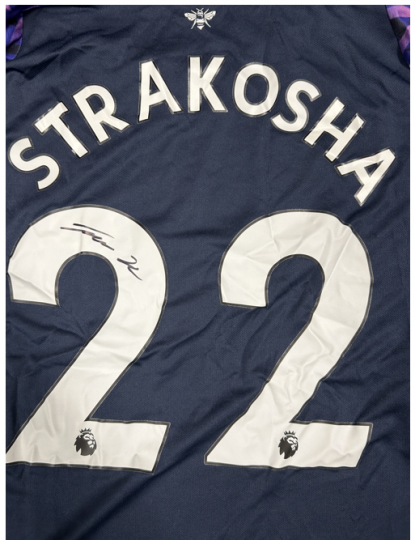 Thomas Strakosha Signed Shirt