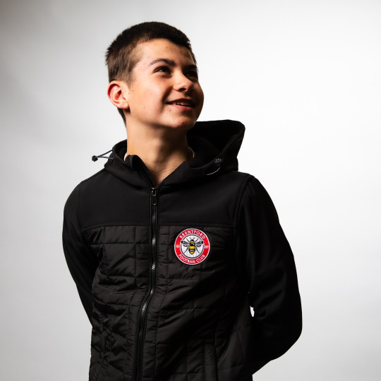 Brentford FC 2021 Hood Jacket レッド XL 2017-18 Brentford adidas Track Jacket - 9/10 - (S)