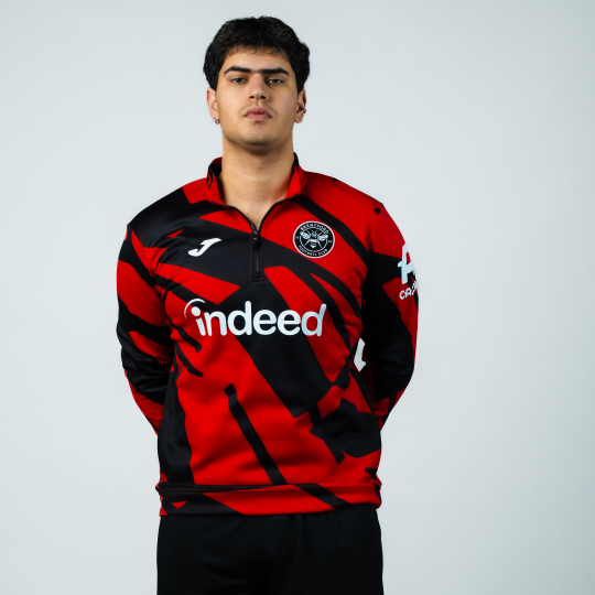 Brentford FC 2021 Hood Jacket レッド XL Brentford FC 2021 Hood Jacket レッド XL