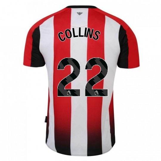 23/25 Brentford Adult Home Shirt