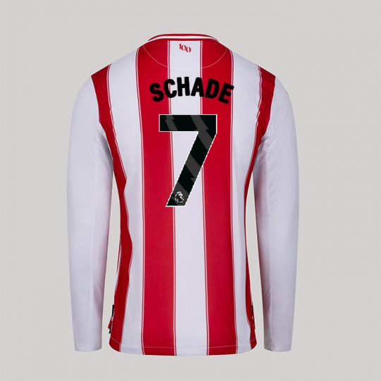 25/26 Brentford Adult Replica L/S Home Shirt