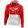 1889 Collection Contrast Panel Hoody