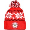 Brentford Snowflake Bobble Hat