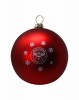 Snowflake Crest Christmas Bauble