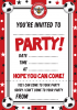 Brentford 10pk Party Invitations