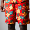 Multi Bee Floral Hawaiian Shorts