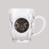 Brentford Crest Dimple Glass