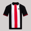 Oxford & Cambridge Stripe 1/4 Zip Polo