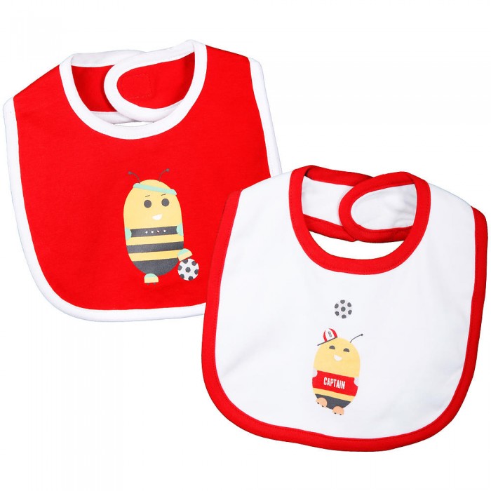 2 Pack Character Bibs