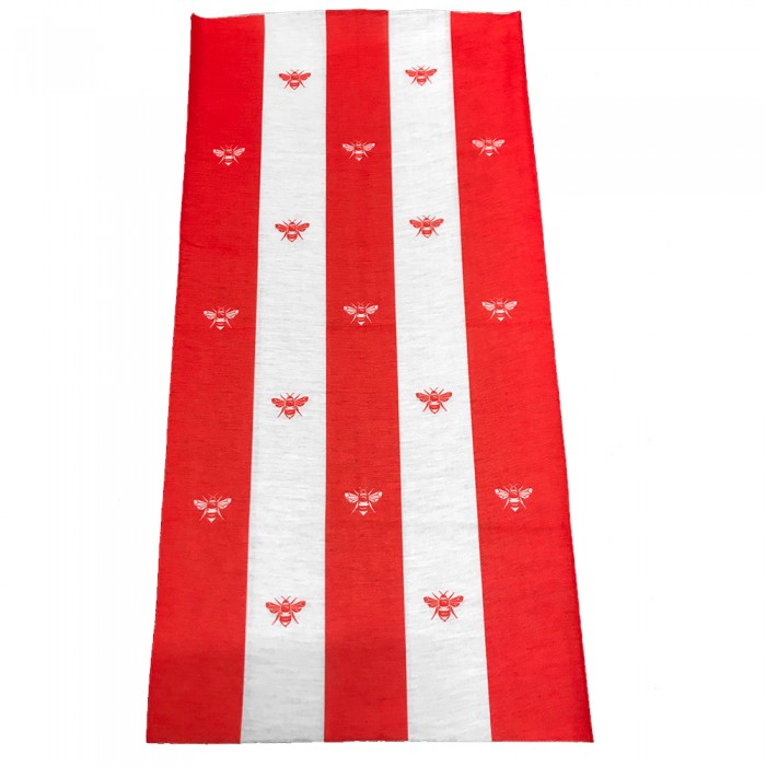 Bees Snood - Red/White