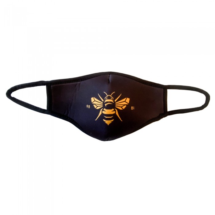 1889 Collection Face Mask black/gold