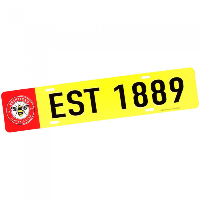 1889 Car Number Plate