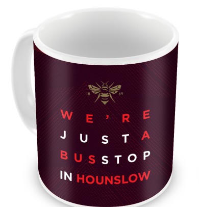 Bus Stop In Hounslow Mug