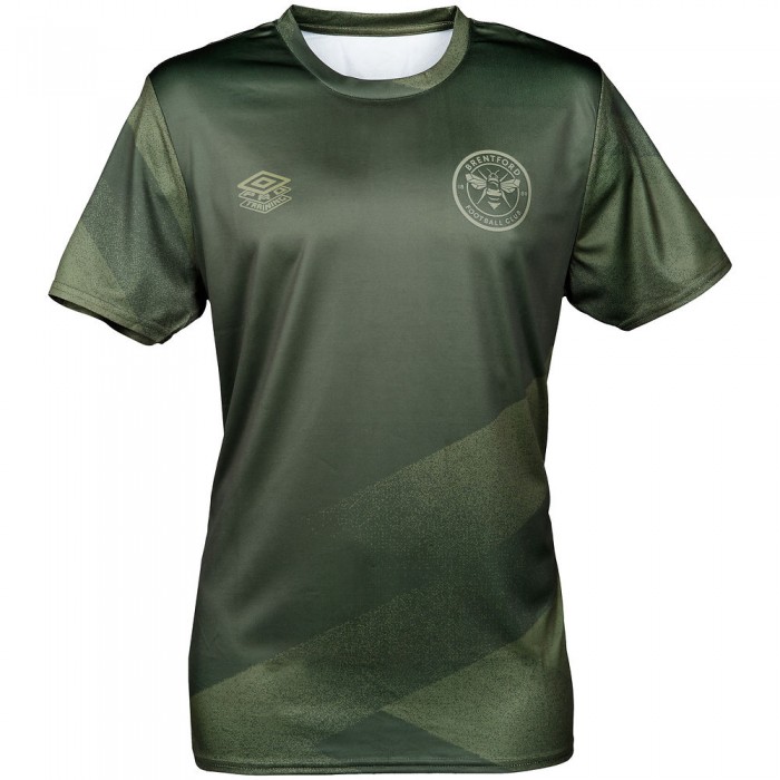 Brentford Camo Warm Up Jersey Limited Edition