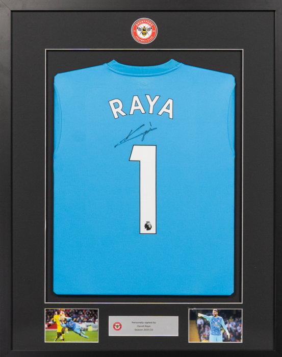 David Raya Signed Frame 21/22