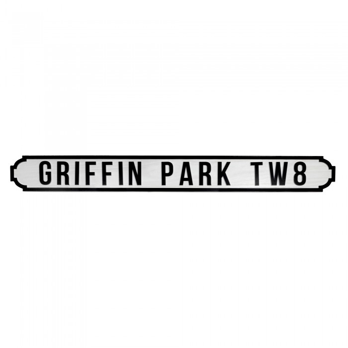 Griffin Park TW8 Wooden Sign