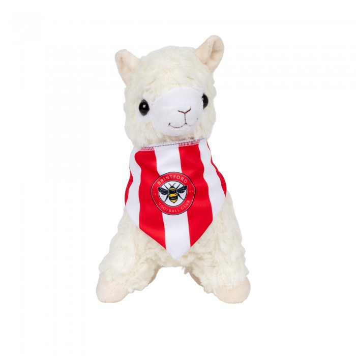 Brentford White Llama Soft Toy