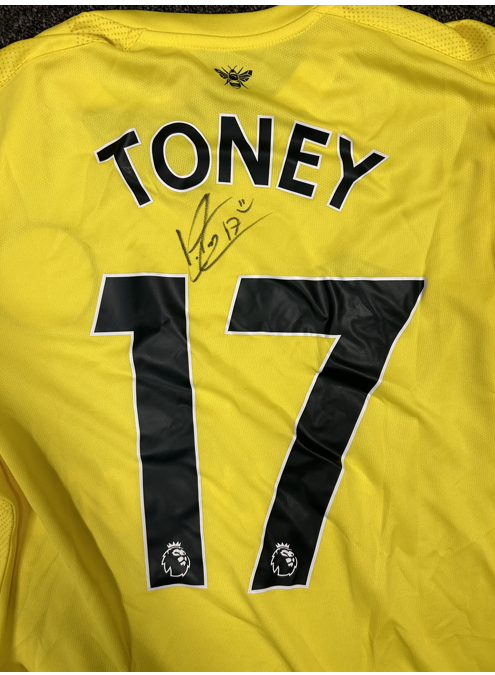Ivan Toney Signed 21/22 Away Shirt