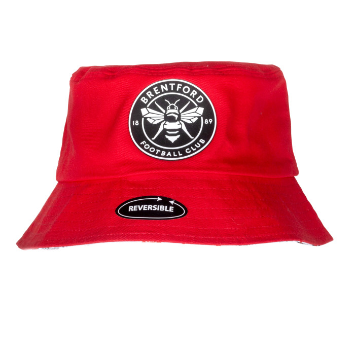 Brentford Junior Multi Text Reversible Bucket Hat