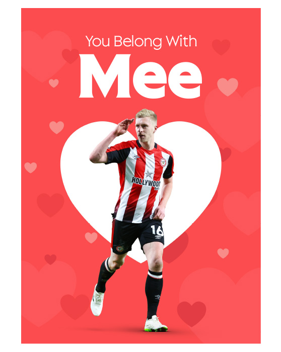 Ben Mee Valentines Card
