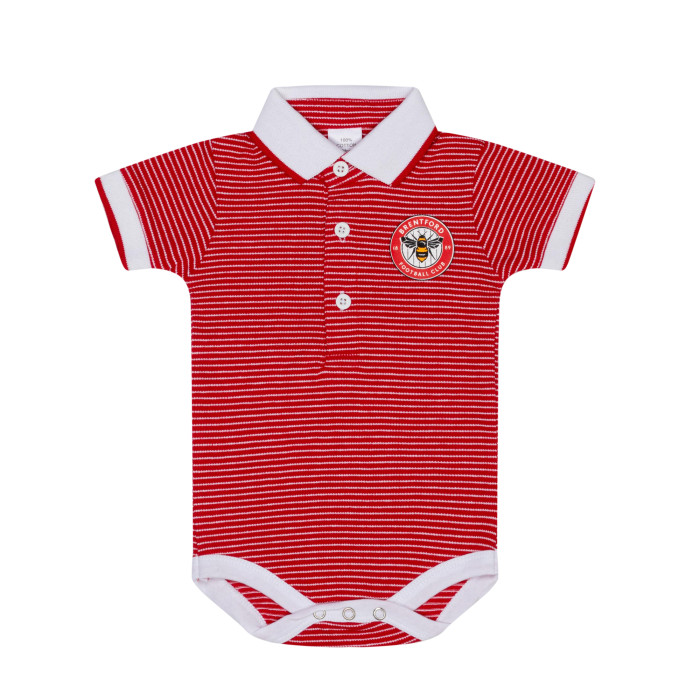 Brentford Crest Bodysuit with Collar