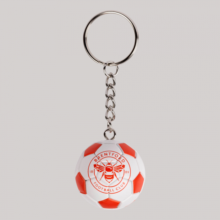 Brentford 3D Football Keyring